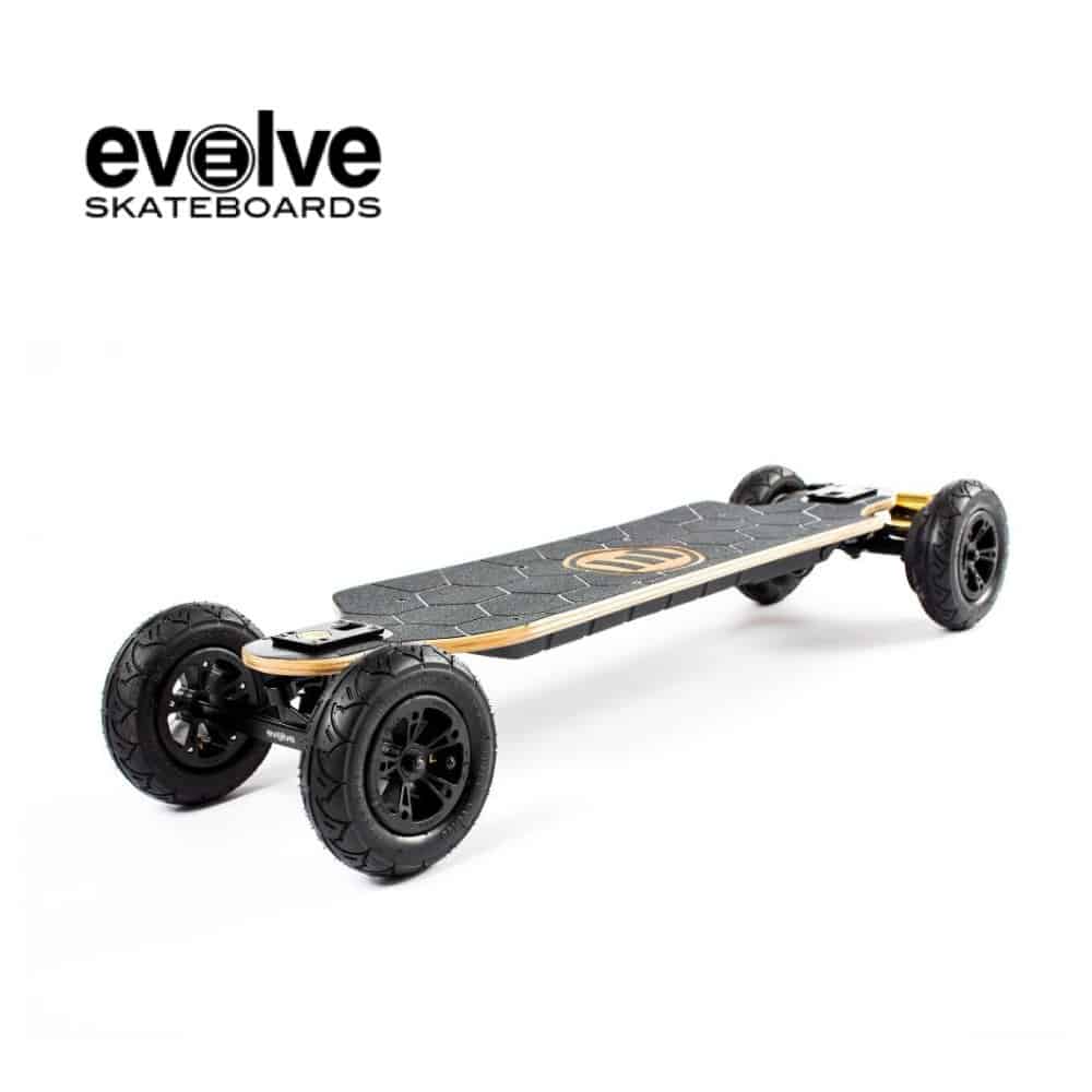 Evolve Skateboards Street All-Terrain 2in1 Models  26 MPH Top Speed / 31 Mile Range Bamboo GTX Series Electric Skateboard